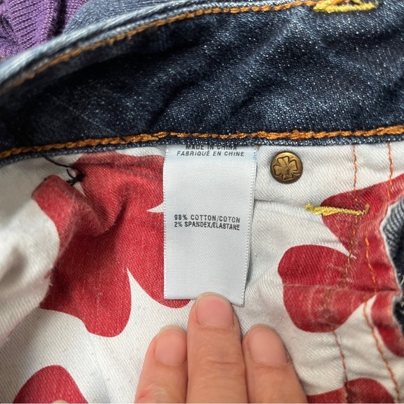 Lucky Brand Lola Skinny Dark Blue Denim Jeans Sz 29 - Picture 9 of 14